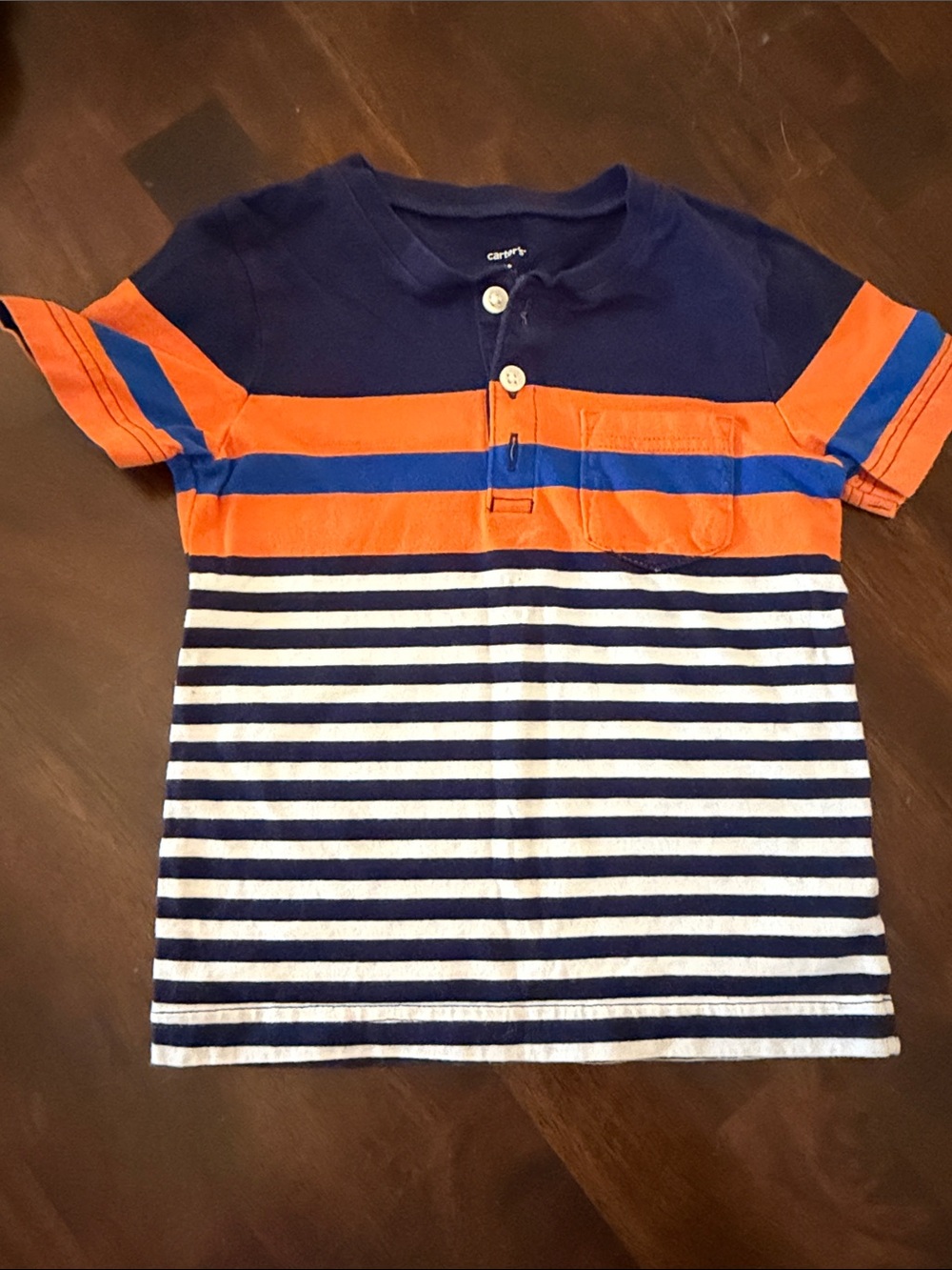 Carter's Striped Henley Tee
